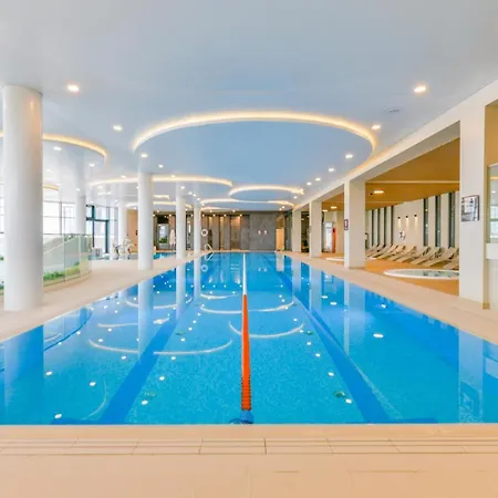 아파트 Polanki Aqua Nielimitowana Strefa Basenowa Fitness Bawialnia 코워브제크